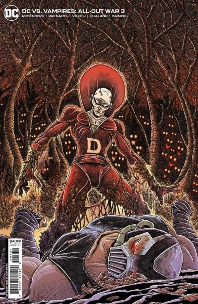 DC vs Vampires All-Out War #3 (Of 6) Cover C 1 in 25 James Stokoe Card Stock Variant