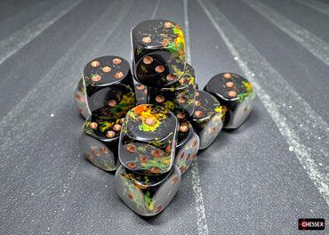 CHX 24614 Brush (Paintball/Gold) 16mm d6 Dice Block