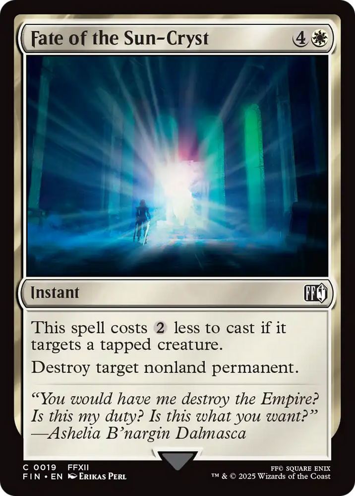 Fate of the Sun-Cryst [FINAL FANTASY]