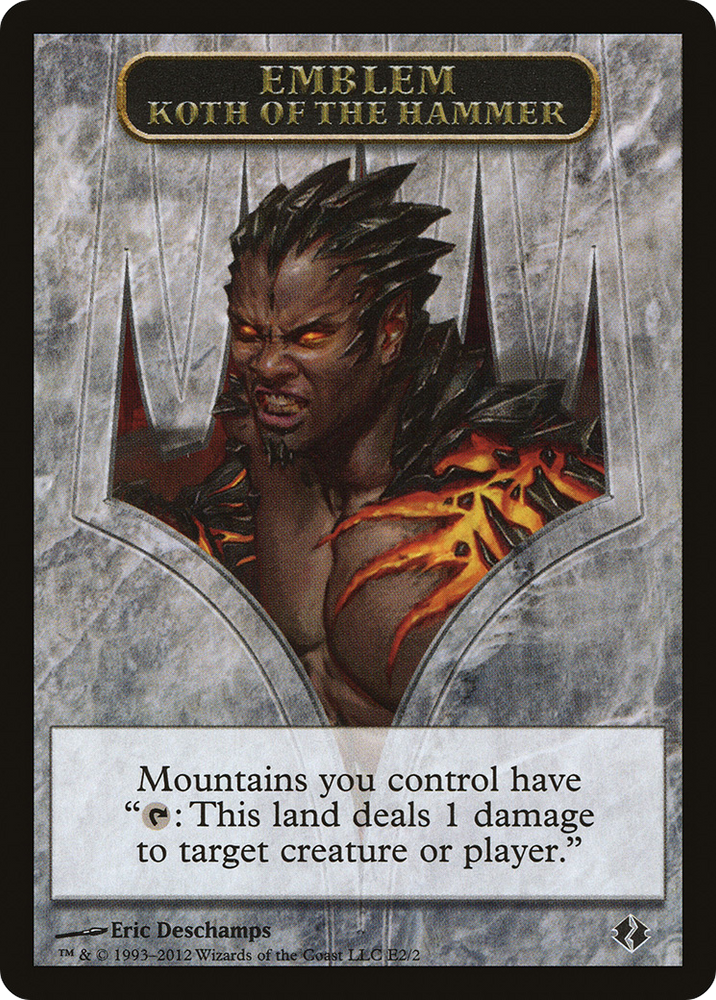 Gaia's Dark Hammer - Colossus Hammer [Secret Lair Drop Series]