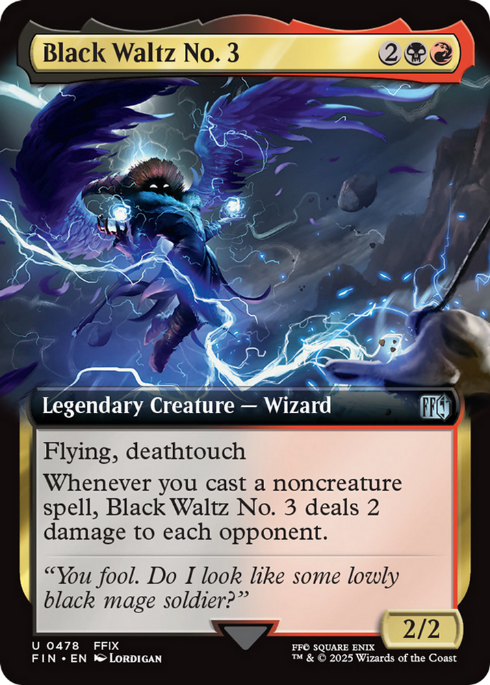 Black Waltz No. 3 (Extended Art) [FINAL FANTASY]