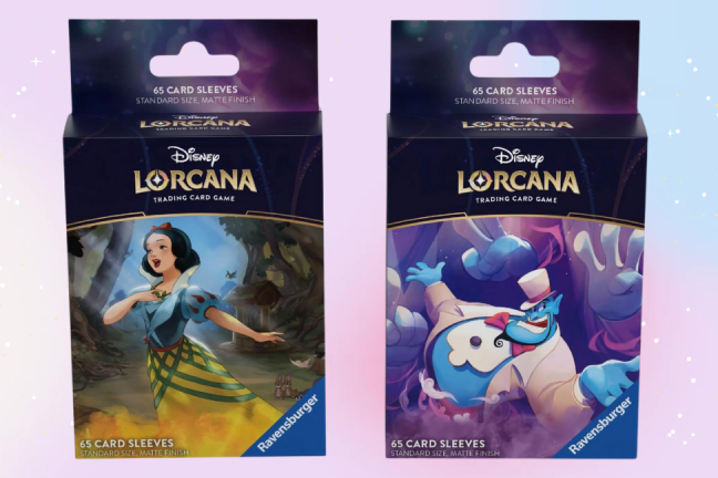 Disney Lorcana: Snow White/Genie Card Sleeves (65ct)