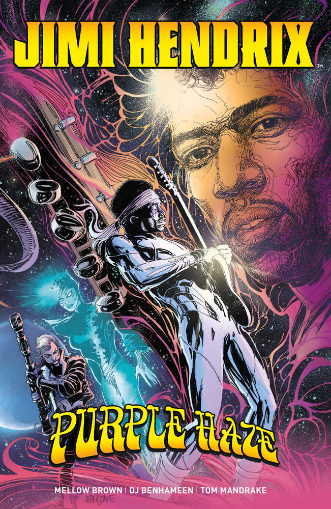 Jimi Hendrix Purple Haze Reg Edition Hardcover (Mature)