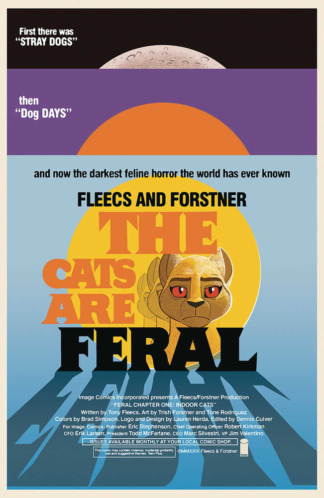 Feral #1 Cover F 50 Copy Variant Edition Forstner & Fleecs