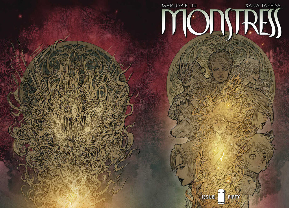 Monstress #50 Cover B Takeda (Mature)