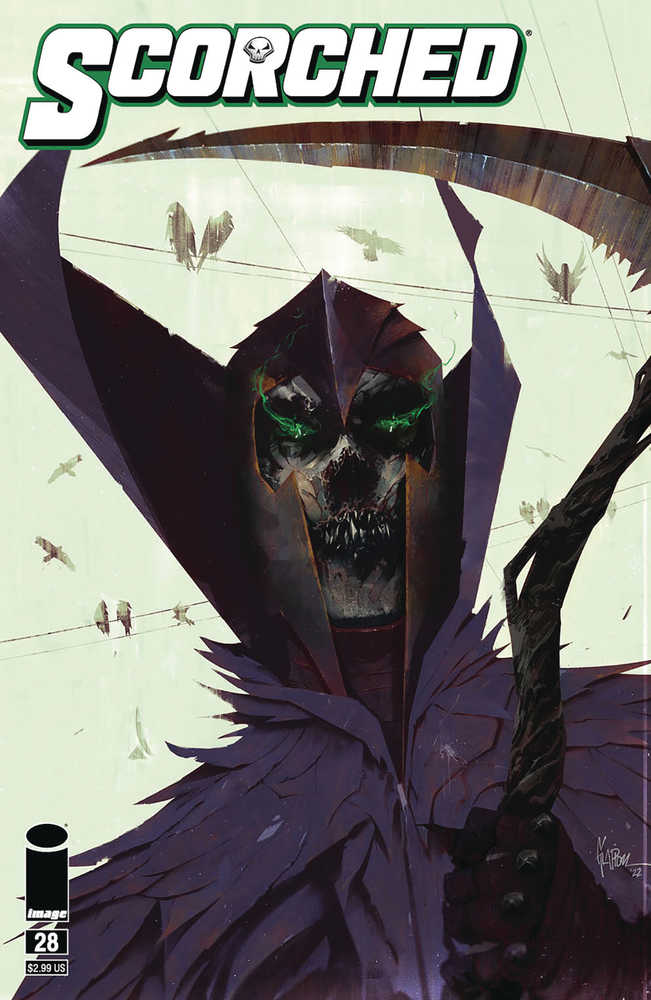 Spawn Scorched #28 Cover A Glapion