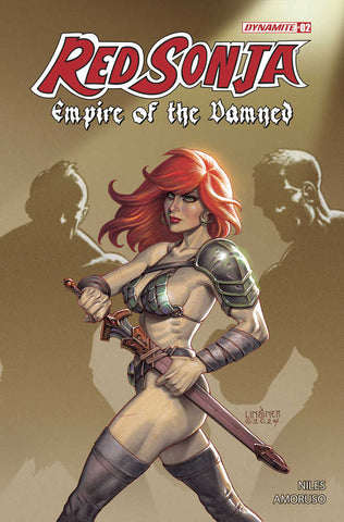Red Sonja Empire Damned #2 Cover B Linsner