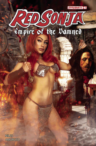 Red Sonja Empire Damned #2 Cover D Cosplay
