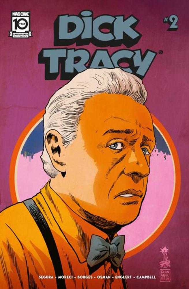 Dick Tracy #2 Cover C 10 Copy Francavilla Variant Edition