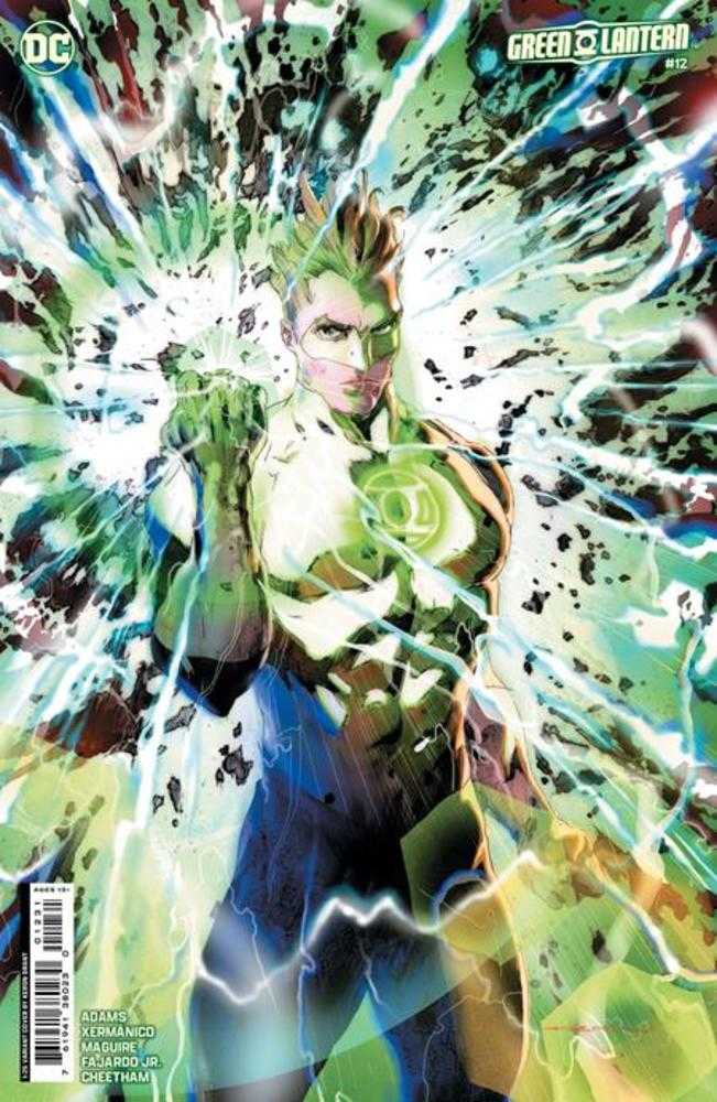 Green Lantern #12 Cover D 1 in 25 Keron Grant Card Stock Variant (House Of Brainiac)
