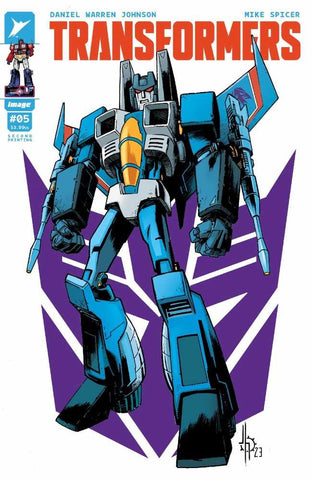 Transformers #5 2nd Print Cover A Howard