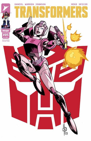 Transformers #5 2nd Print Cover B Howard