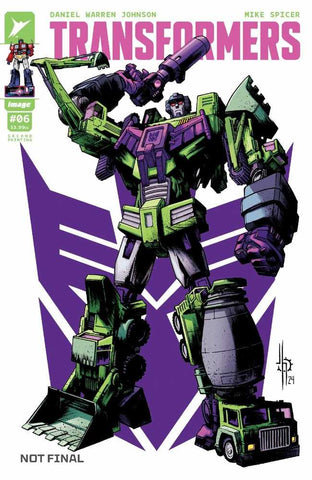 Transformers #6 2nd Print Cover A Howard