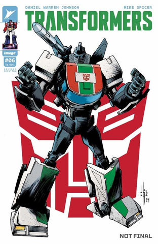 Transformers #6 2nd Print Cover B Howard