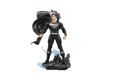 DC Heroes Superman Blk & Silver Previews Exclusive PVC 1/8 Statue
