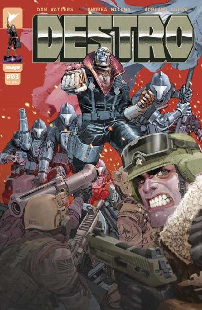 Destro #3 (Of 5) Cover E 50 Copy Variant Edition Canete