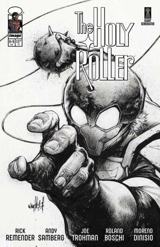 Holy Roller #8 (Of 9) Cover B 10 Copy Variant Edition Wayshak