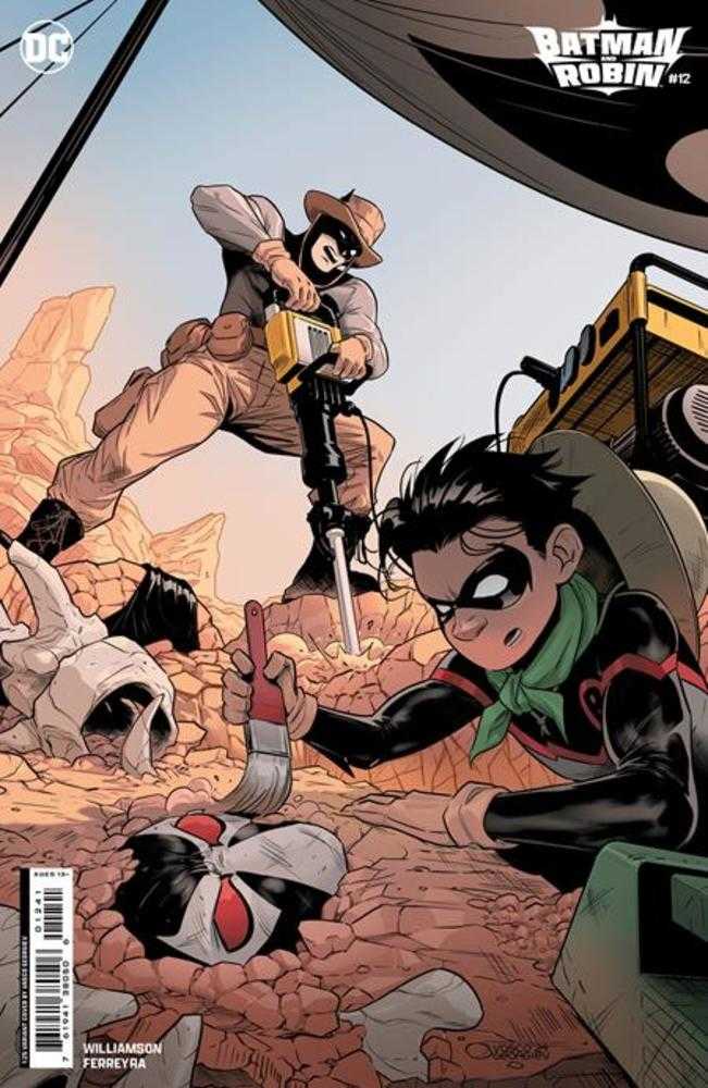 Batman And Robin #12 Cover E 1 in 25 Vasco Georgiev Card Stock Variant