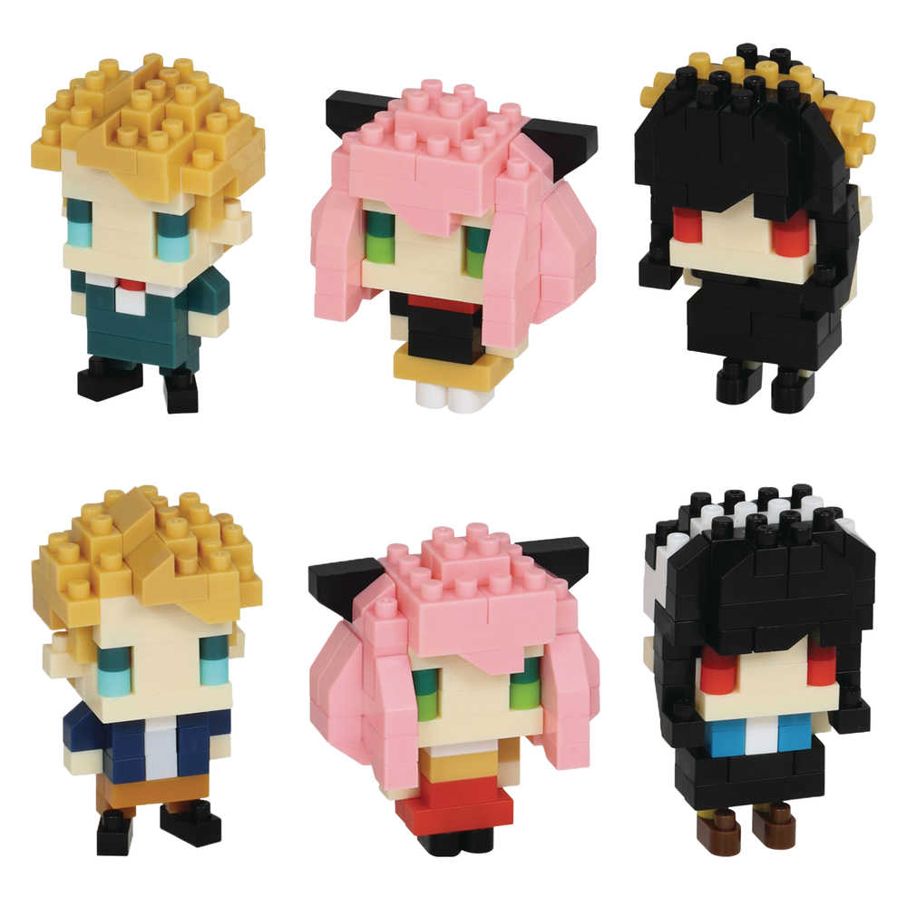 Spy x Family Nanoblock Mininano Ser 2 6pc Bmb Box