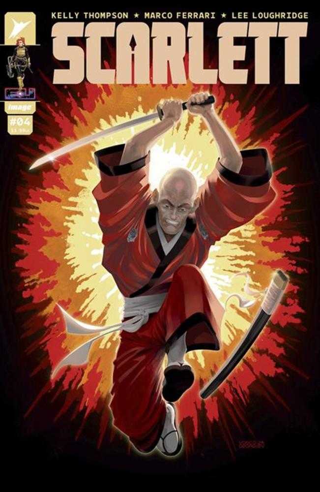 Scarlett #4 (Of 5) Cover D 25 Copy Variant Edition Georgiev
