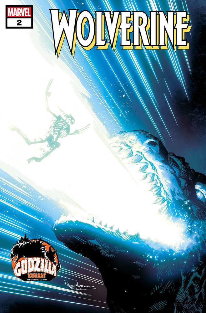 Wolverine #2 Roge Antonio Godzilla Variant