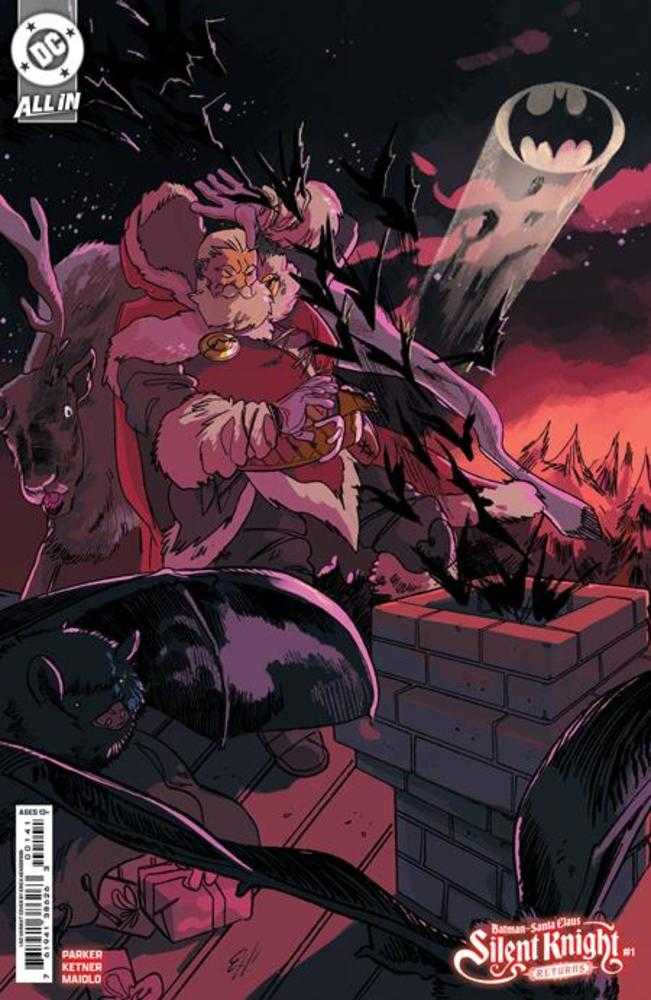Batman Santa Claus Silent Knight Returns #1 (Of 5) Cover E 1 in 50 Erica Henderson Card Stock Variant