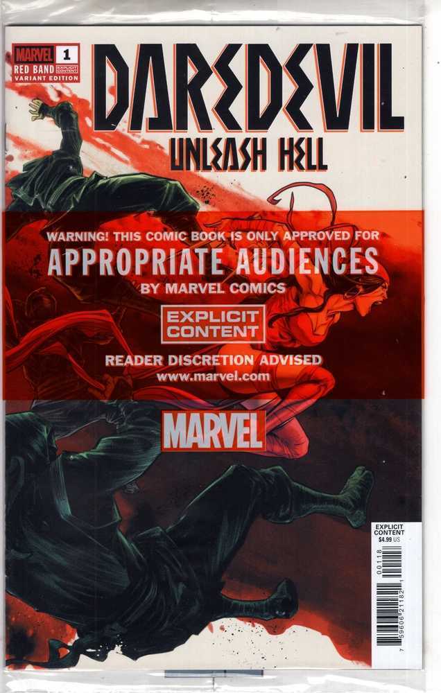 Daredevil: Unleash Hell - Red Band #1 Joelle Jones Variant [Polybagged]