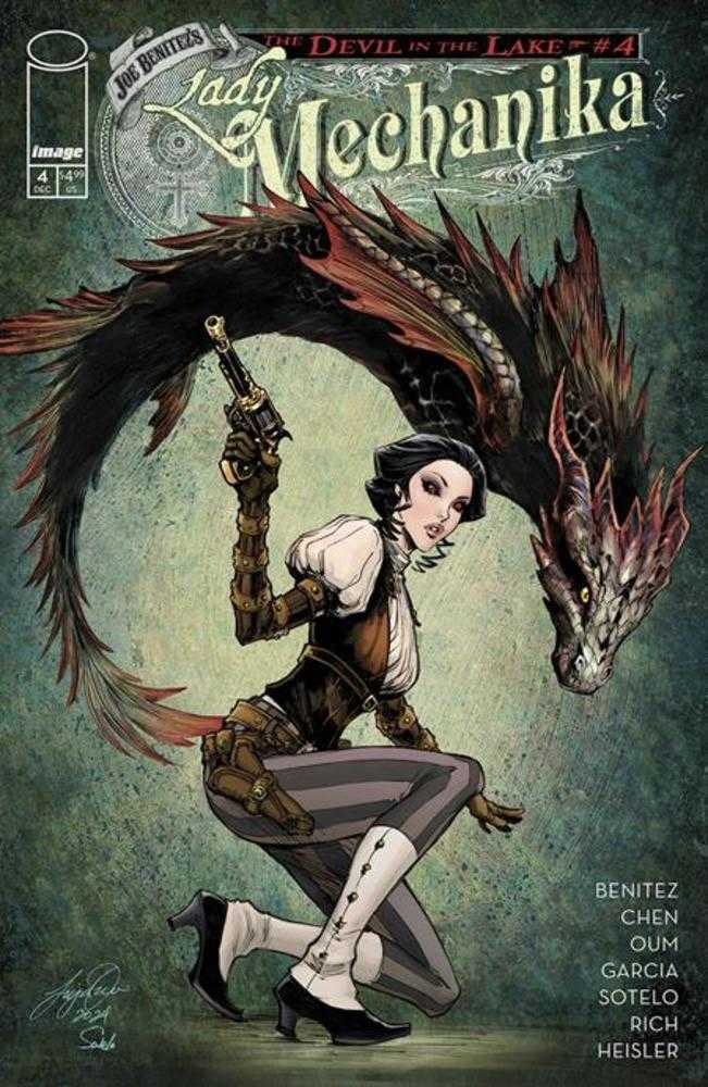 Lady Mechanika Devil In The Lake #4 (Of 4) Cover B Oum
