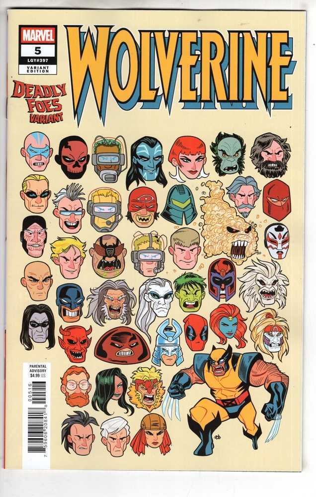 Wolverine #5 Dave Bardin Variant