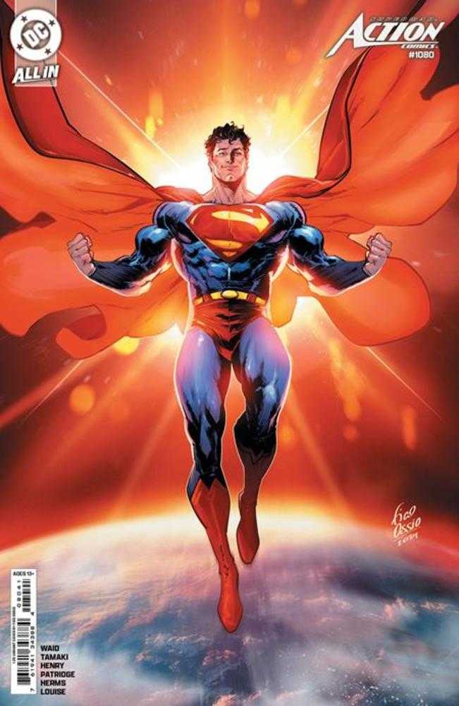 Action Comics #1080 Cover D 1 in 25 Fico Ossio Card Stock Variant