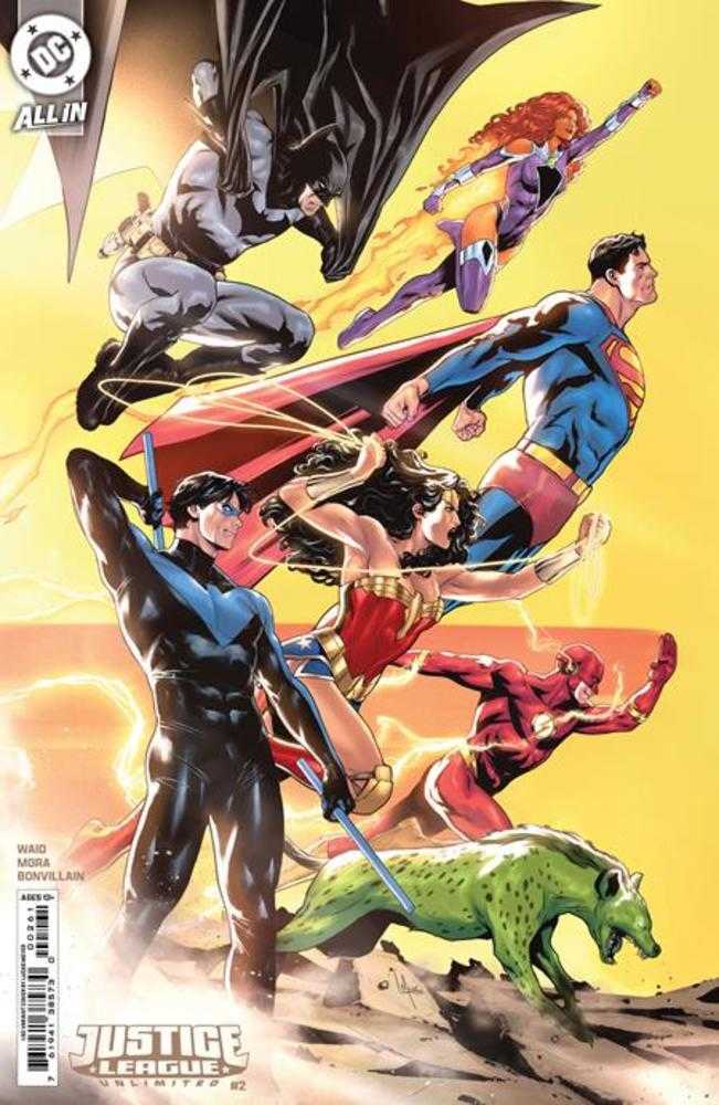 Justice League Unlimited #2 Cover H 1 in 50 Lucas Meyer Card Stock Variant