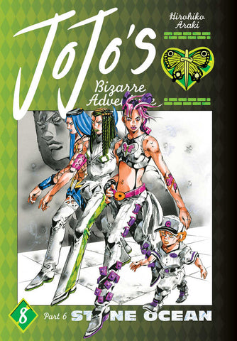 Jojos Bizarre Adventure Part 6 Stone Ocean Hardcover Volume 08