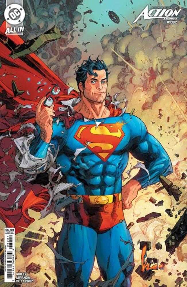 Action Comics #1082 Cover C Kenneth Rocafort Card Stock Variant