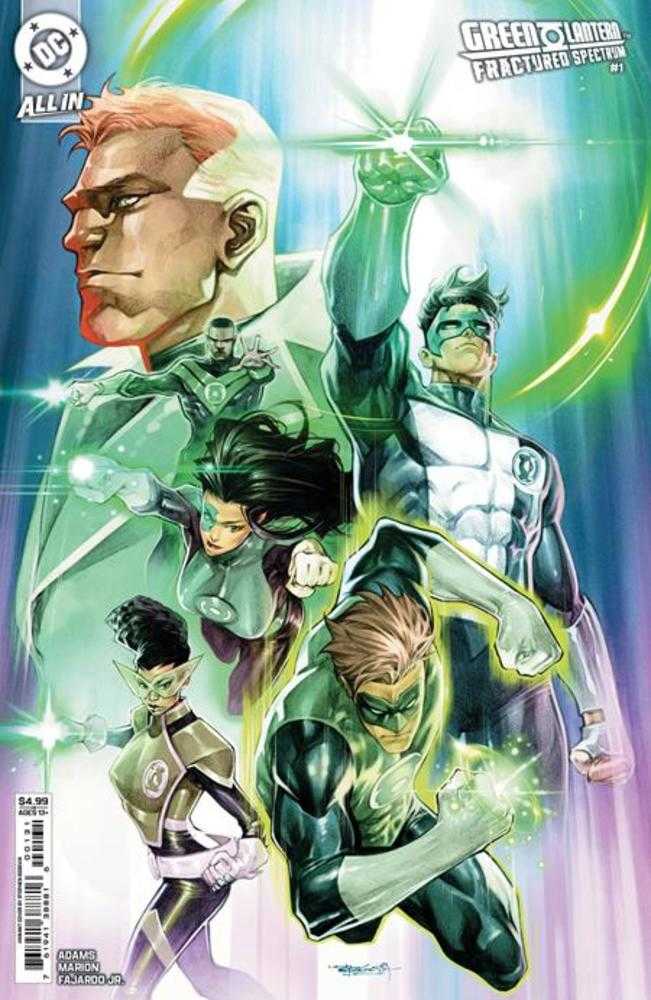 Green Lantern Fractured Spectrum #1 (One Shot) Cover B Stephen Segovia Card Stock Variant