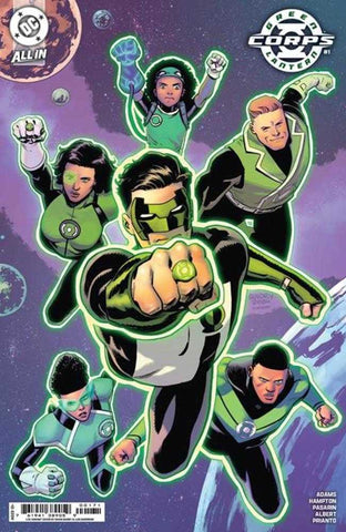 Green Lantern Corps #1 Cover G 1 in 25 Gavin Guidry Card Stock Variant