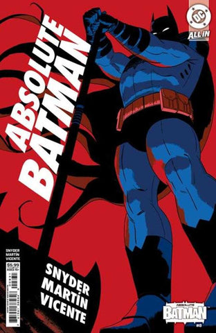 Absolute Batman #8 Cover C Marcos Martin Card Stock Variant