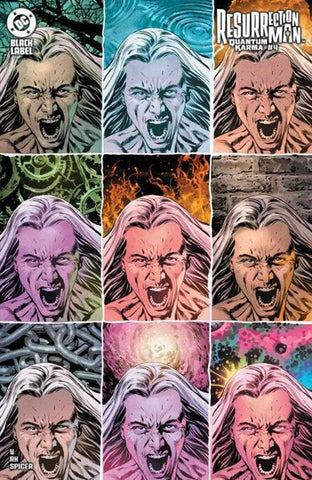 Resurrection Man Quantum Karma #4 (Of 6) Cover B Mike Perkins Card Stock Variant (Mature)