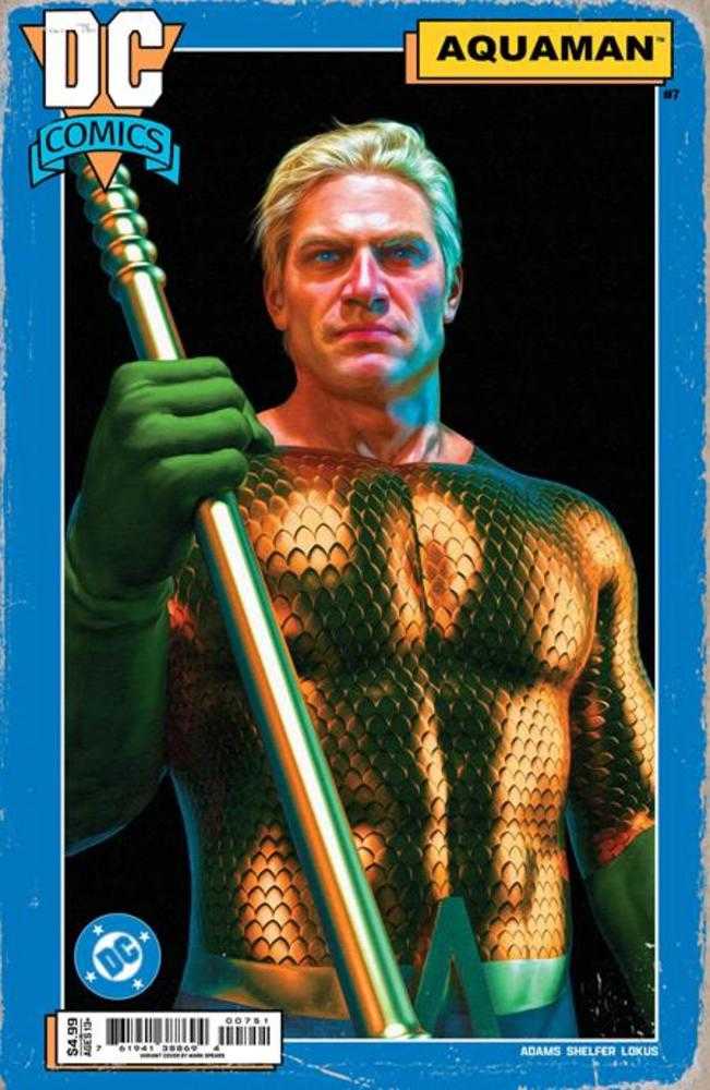 Aquaman #7 Cover E Mark Spears Card Stock Variant