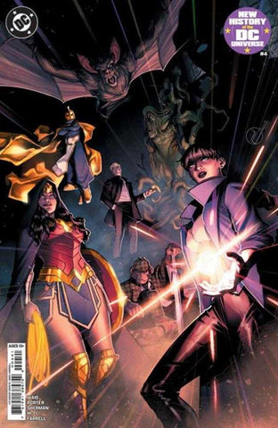 New History Of The DC Universe #4 (Of 4) Cover G 1 in 25 Jamal Campbell Card Stock Variant