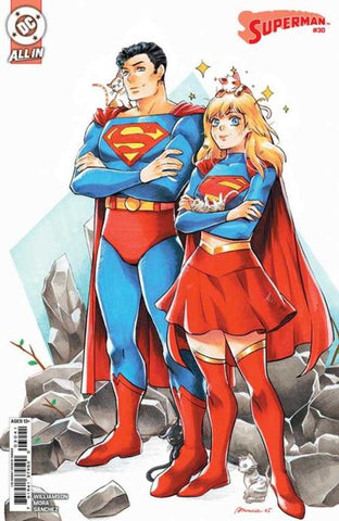 Superman #30 Cover F 1 in 25 Saowee Card Stock Variant