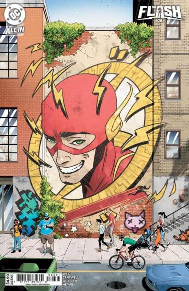 Flash #26 Cover B Vasco Georgiev Card Stock Variant (DC K.O.)