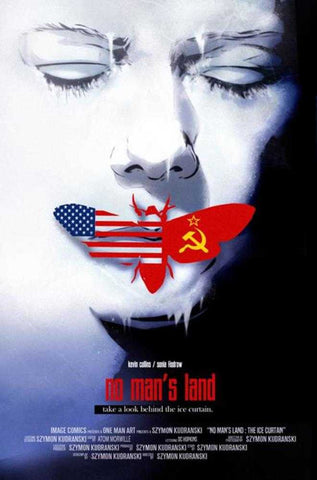 No Mans Land #2 (Of 4) Cover B Szymon Kudranski Silence Of The Lambs Homage Variant