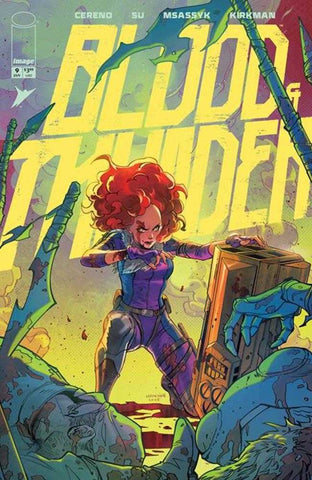 Blood & Thunder #9 Cover C 1 in 10 Haining Variant (Mature)