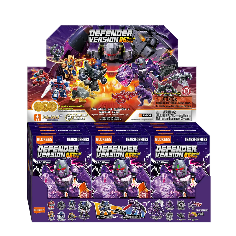 Blokees: Transformers - Defender Version 06 Brutal Fang Blind Box