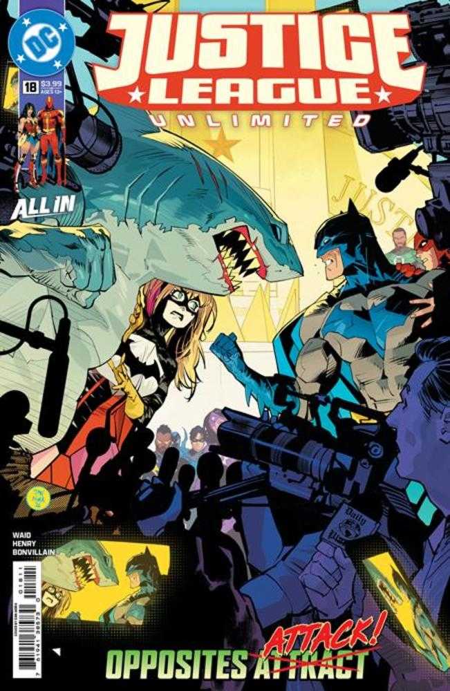 Justice League Unlimited #18 Cover A Dan Mora (DC K.O.)
