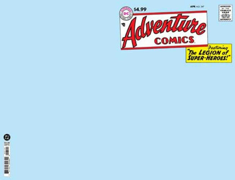 Adventure Comics #247 Facsimile Edition Cover B Blank Card Stock Variant