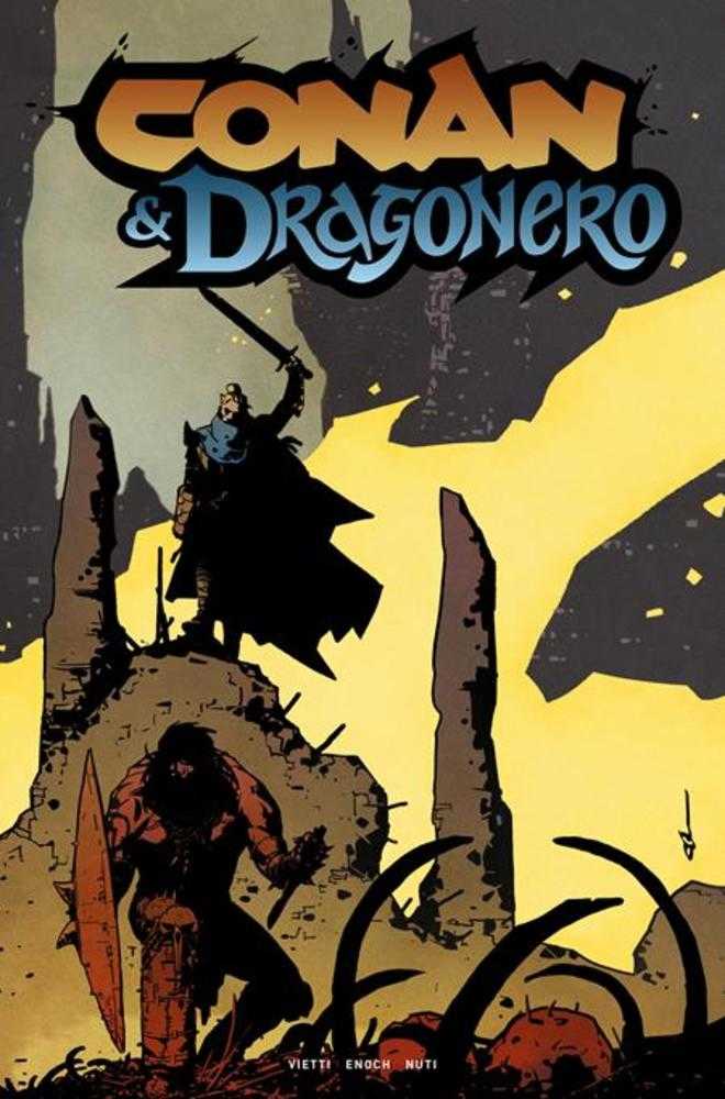 Conan And Dragonero #6 (Of 7) Cover C Mirko Kolac Foil Variant (Mature)