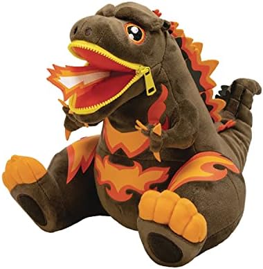 Godzilla Burning Zipper Mouth Plush