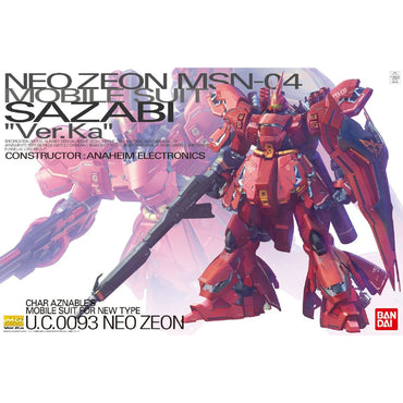 Sazabi (Ver. Ka) "Char's Counterattack 1/100
