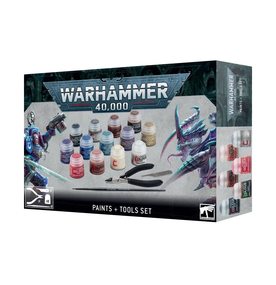WH40K Paints + Tools
